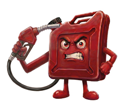 wrong fuel in car